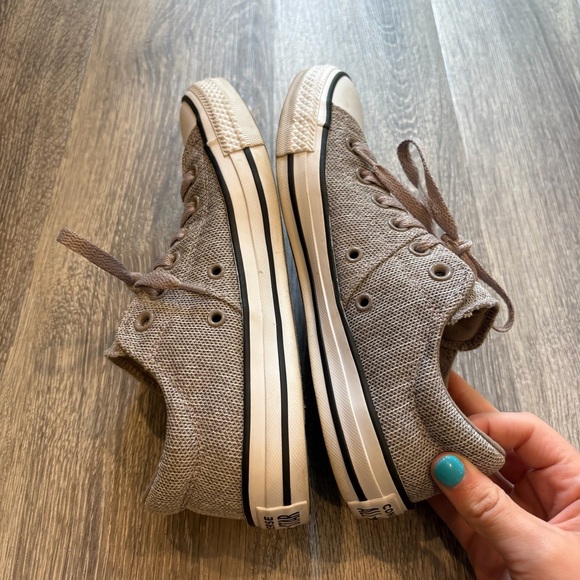 Converse Women's Grey-Brown All Star Sneakers - Picture 4 of 7